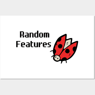 Bugs are Random Features - 2 Posters and Art